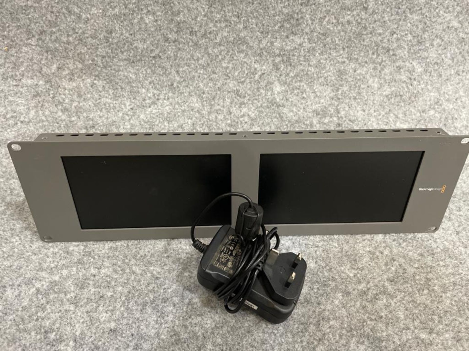 BlackMagic Dual HD Monitor with power supply  SN: 1391438 - Image 3 of 3