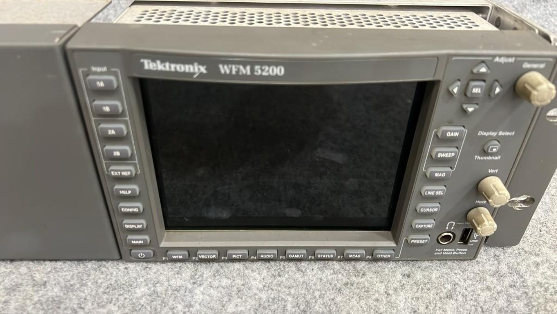 Tektronix WFM 5200, with Pu. Model: TektronixVFM 5200 - Image 4 of 7