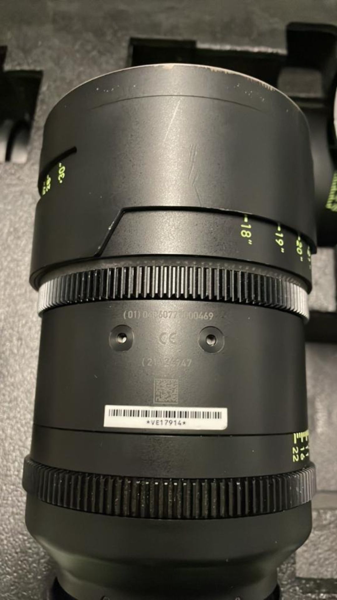 Set of 6 Arri Prime Lenses (29mm, 40mm, 85mm, 75mm, 95mm, 125mm) 2 flight case SN 18145, SN 53570, S - Image 2 of 15