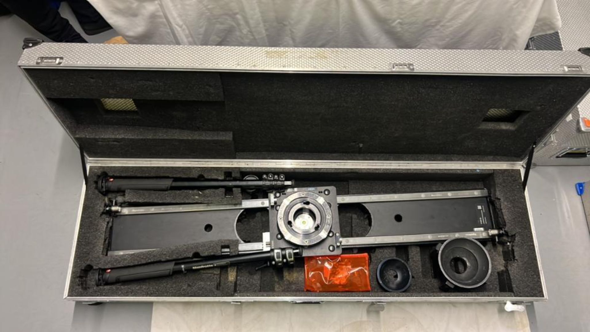 Ronford Baker 48" Slider in a flight case