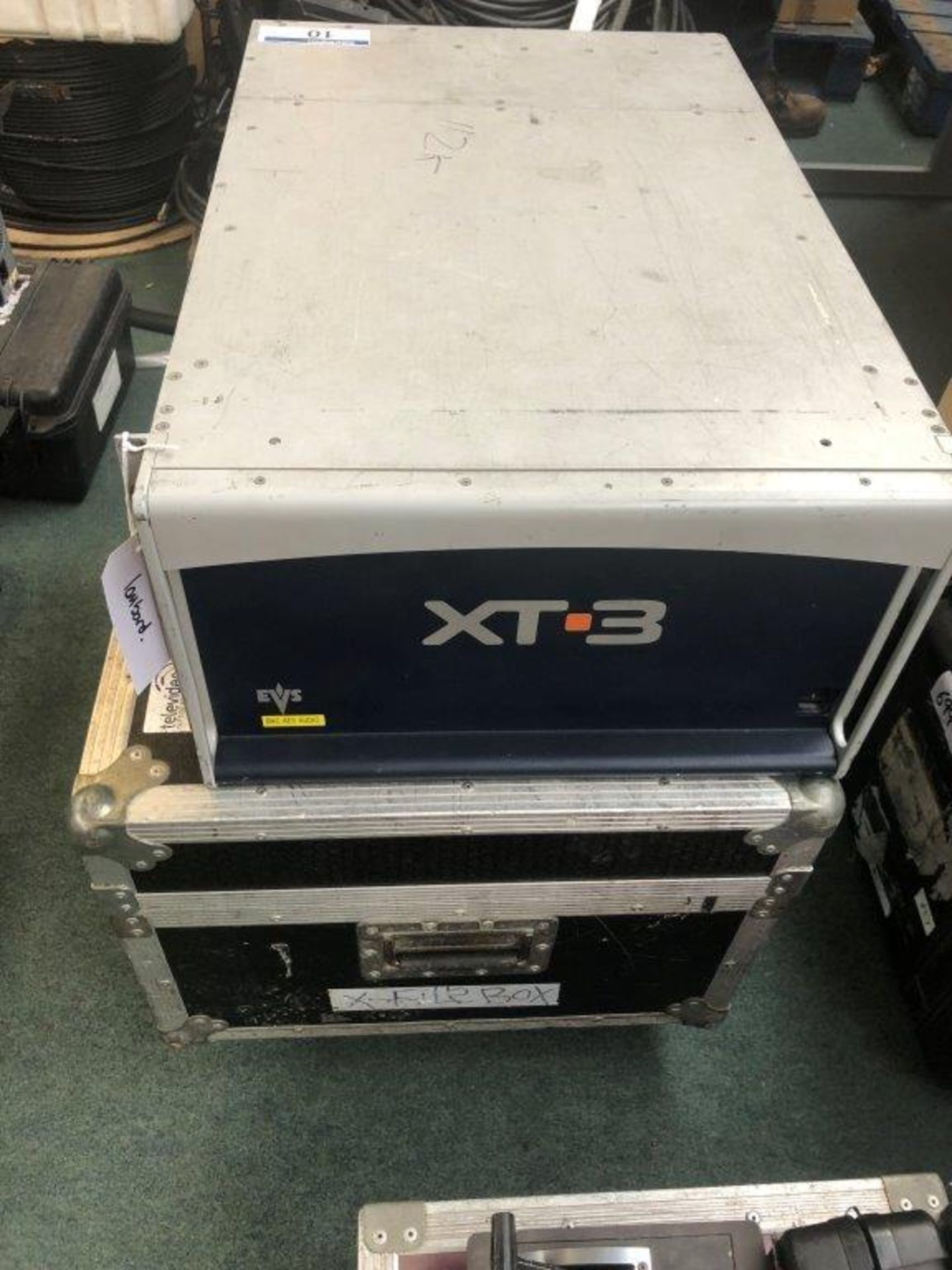 EVS XT-3 File Server Serial Number A119550 (In Flight Case)