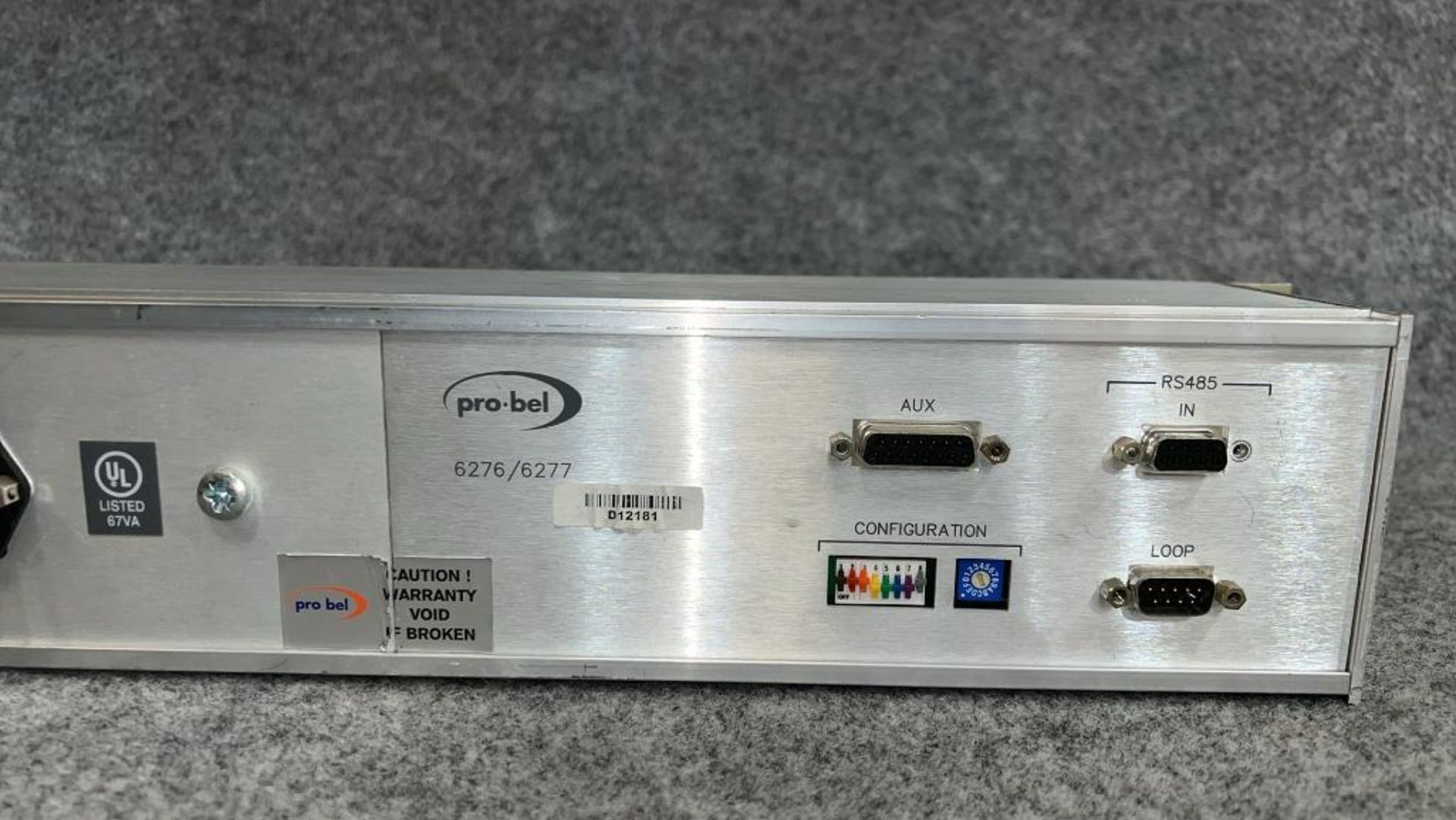 Pro Bel control panel 6276 - Image 7 of 8