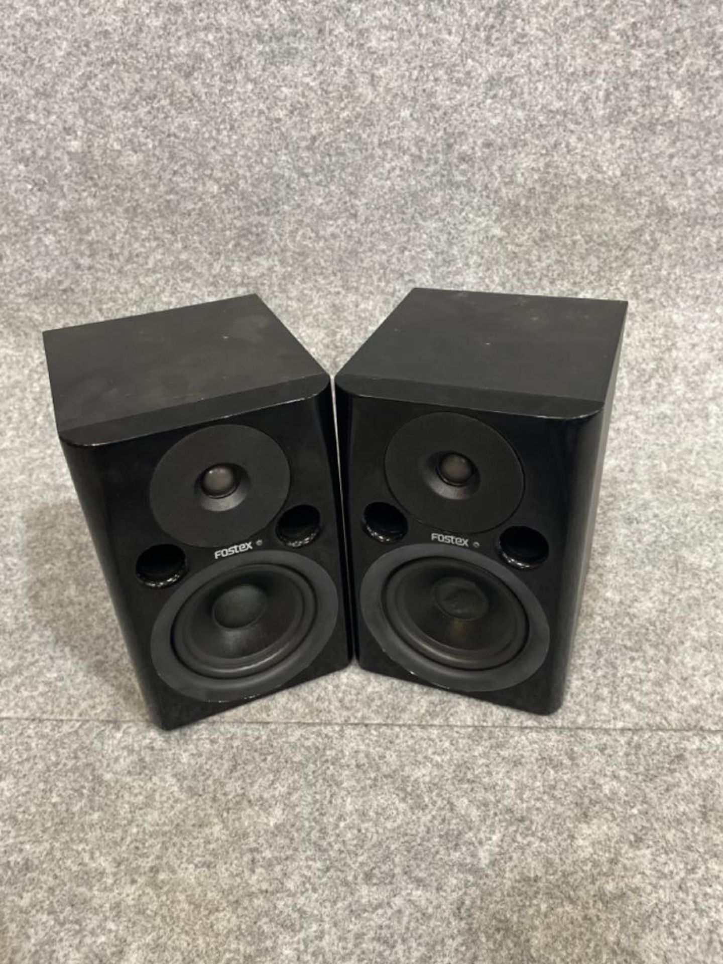 (QTY 2) Fostex speakers Fostex PMO.4n - Image 2 of 2