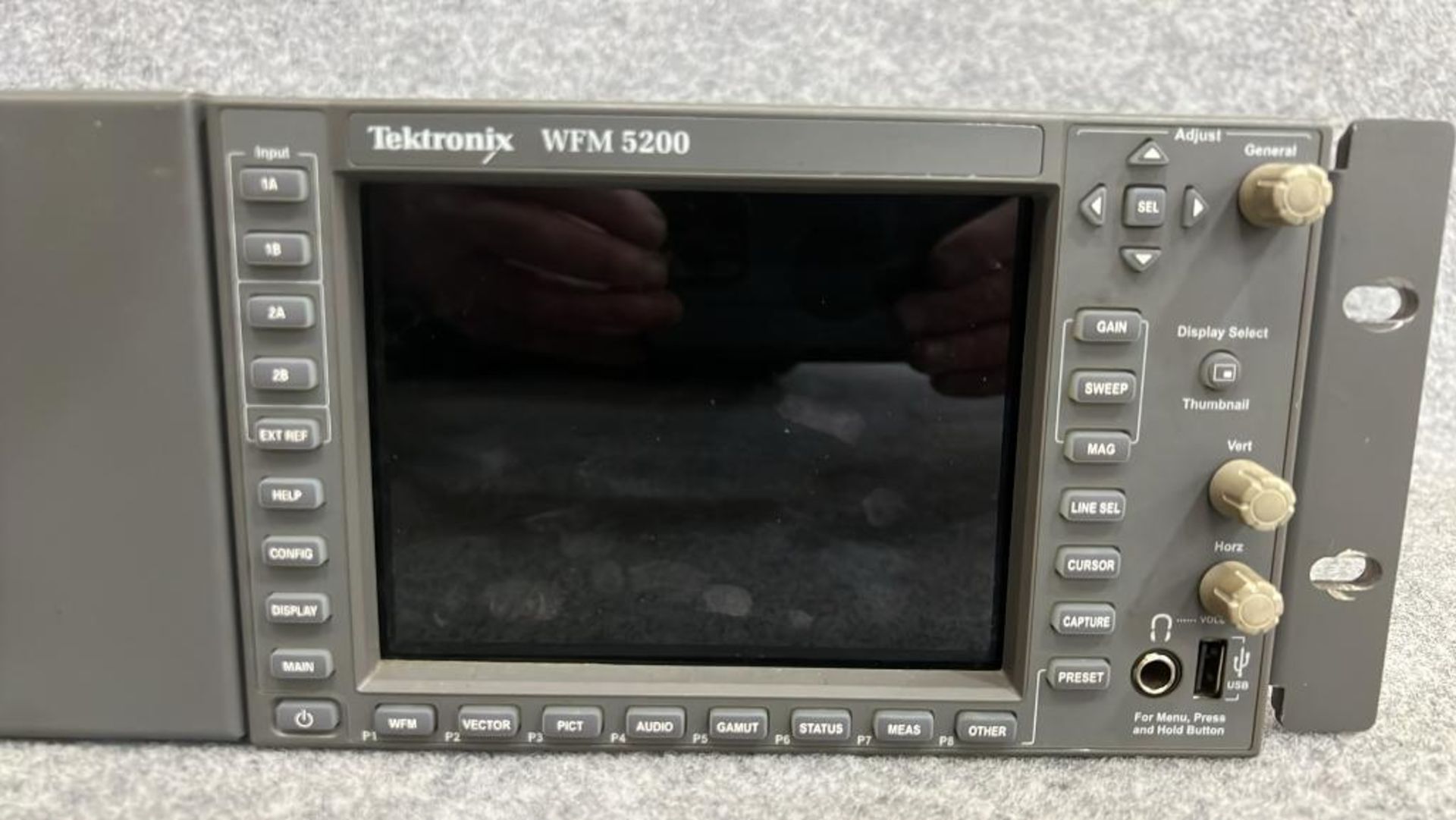 Tektronix WFM 5200, with Pu. Model: TektronixVFM 5200 - Image 3 of 7