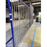 Steel Slatted Window Rack Approx 6m x 3m/2.5m&nbsp;in 2 Sections