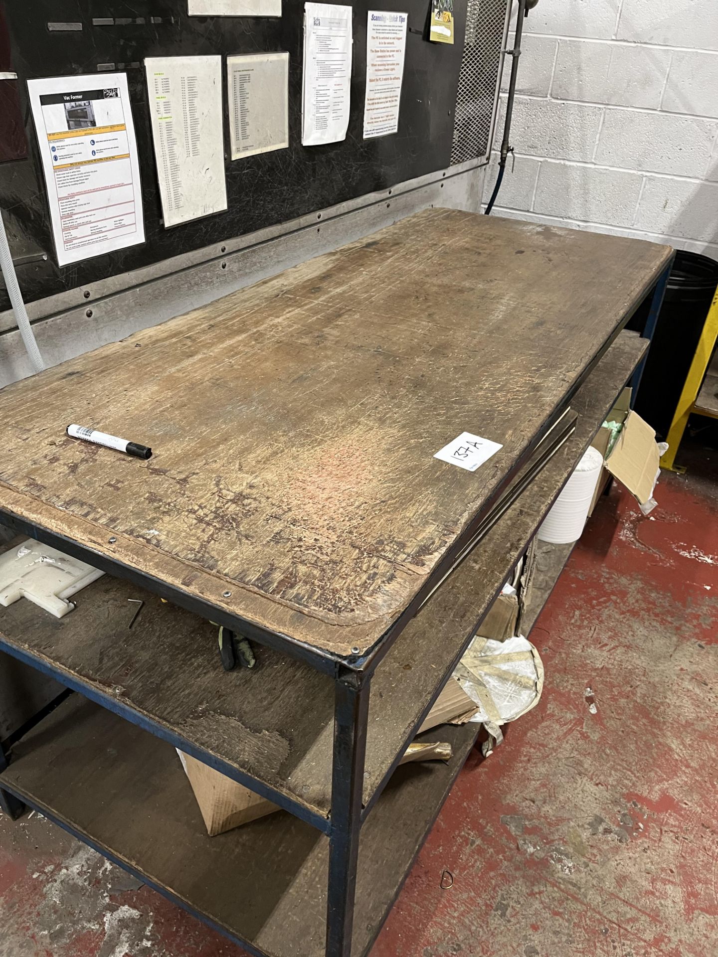 2 Steel Benches, 1.95m - 800mm - Image 2 of 2