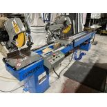 CS05 Pertici Univer 332P Double Head Mitre Saw Serial No. 06T183 (2006) with Extraction System