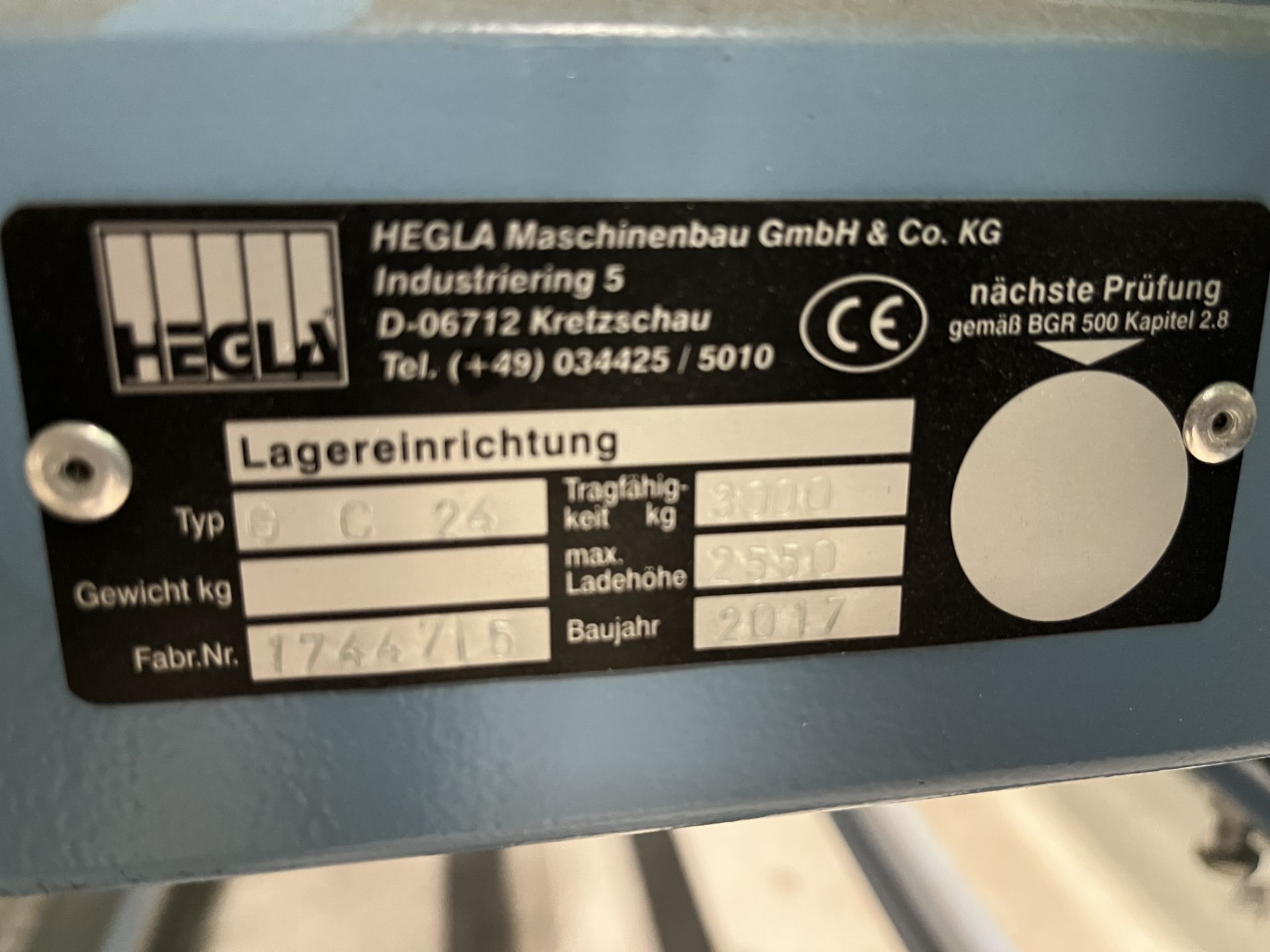 Hegla CNC Glass Cutting Line Comprising: 1 x Hegla Rapidloader Glass Loading Station Serial No. 2426 - Image 8 of 17