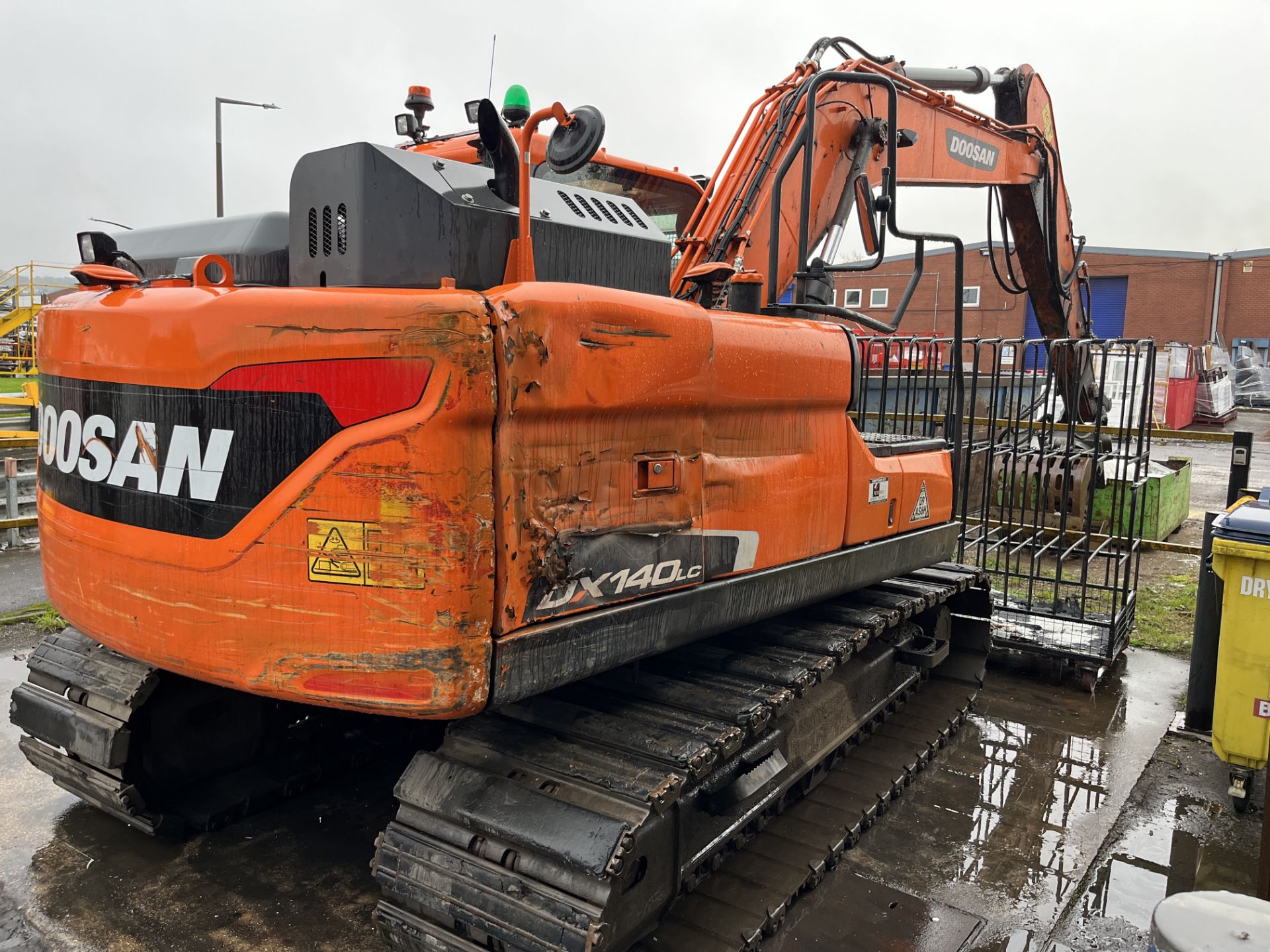 Doosan 140LC-5 Crawler Excavator Serial No. DHKLFB8RAH001736 (2018) Rubber Tracked Fitted with PSG60