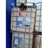 2 IBC Cages + Plastic Tank Contents Must Be Removed With Tank