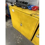 1, Double door COSHH cabinet