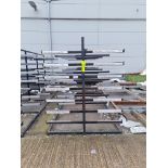 Double Sided Welded Steel 8 Tier Stock Rack 5.3m L x 1.65m W x 2m H