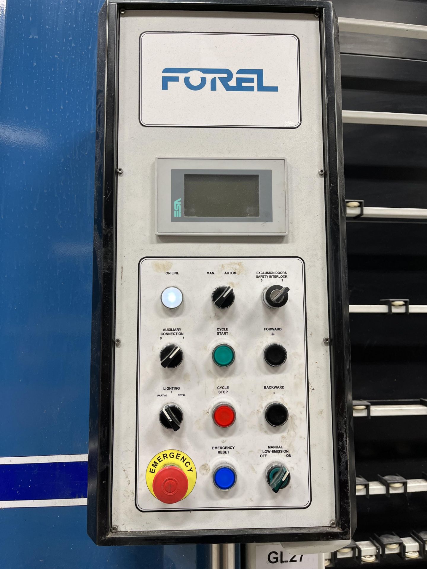 Forel 2250 A6 Vertical Glass Washer Serial No. 812601 (2007) (Refurbished 2018) - Image 4 of 5