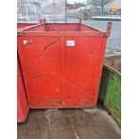 Welded Steel Recycle Skip With FLT Slot 2.4m x 1.18m x 1.33m