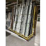Fabricated Steel 10 Compartment Single Sided Storage Trolley, 2.3m wide x 70cm Deep x 210cm High