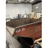 2 Steel Large Capacity Tipping Skips