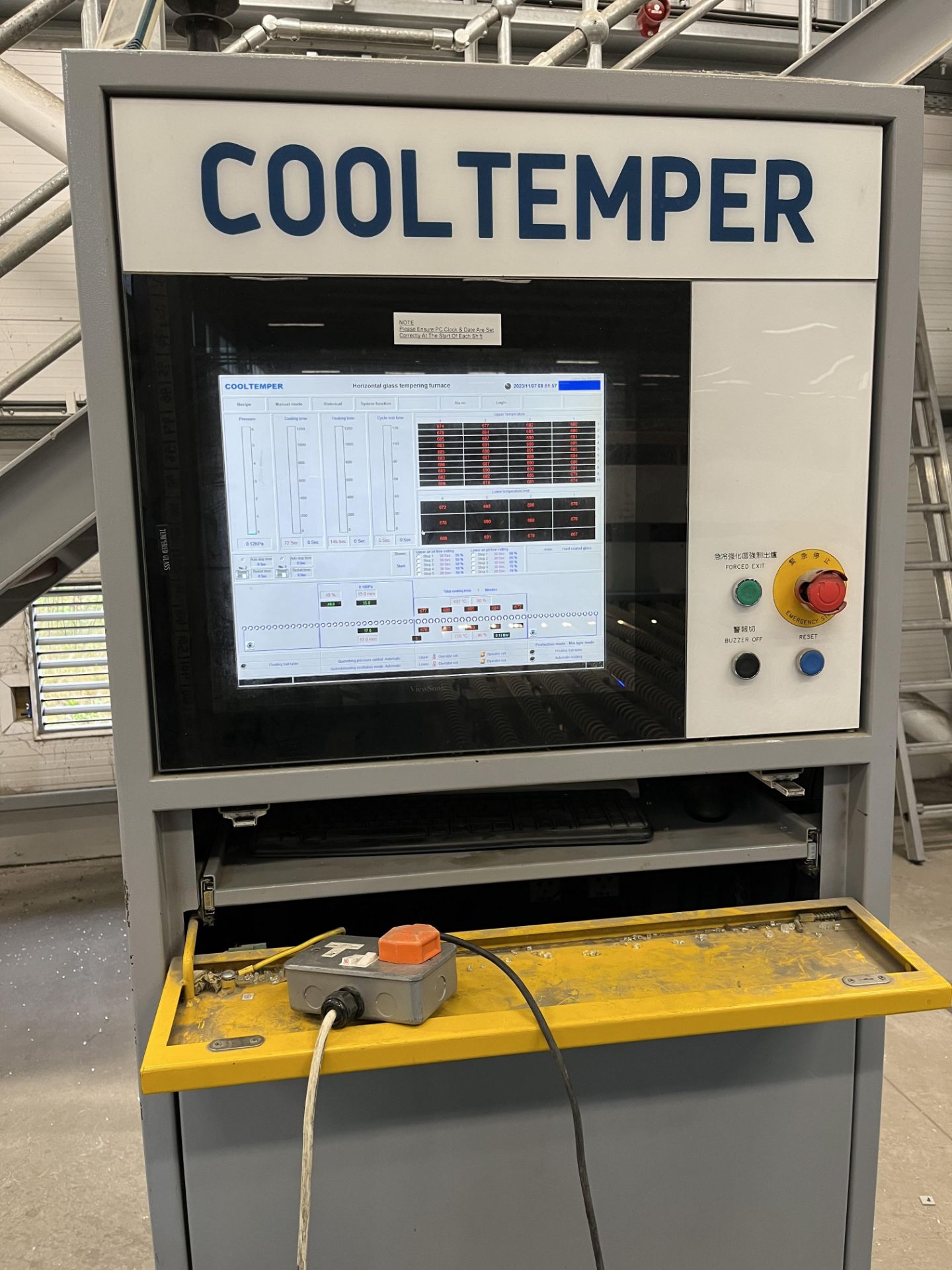 Cooltemper Firejet Convection Flat Glass Tempering Furnace - Image 5 of 18