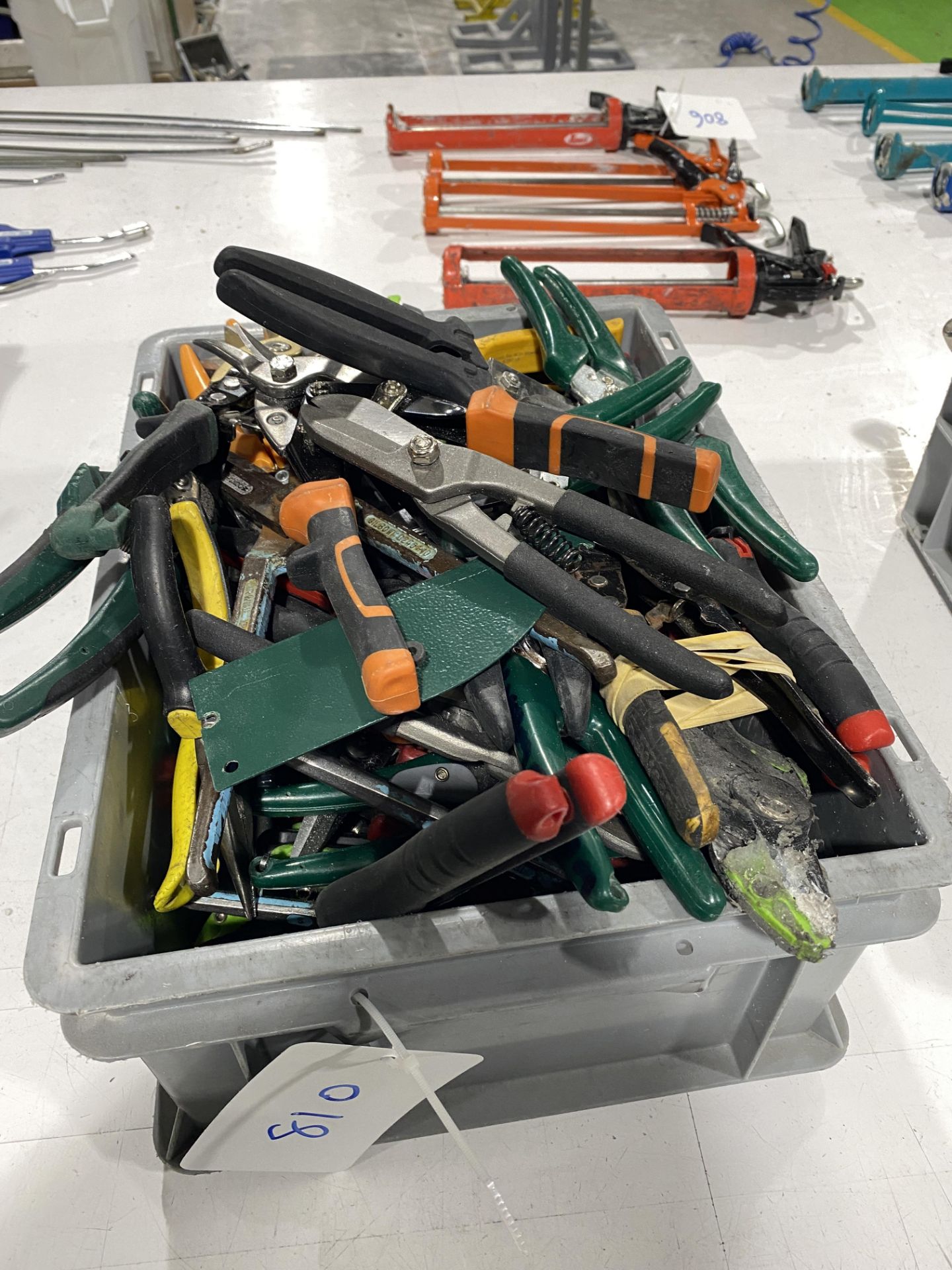 Large Qty Of Hand tools In Box