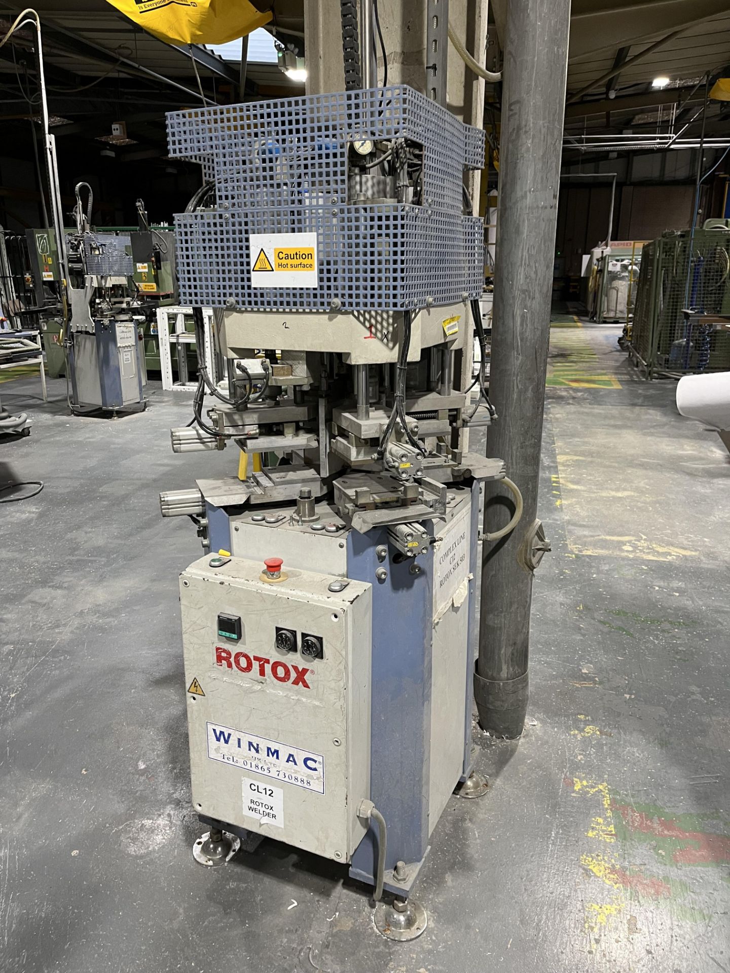 CL12 Rotox SEK503 Single Point Welder Serial No. 5038009 (2007)