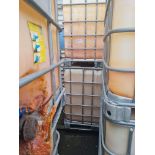 2 IBC Cages + Plastic Tank Contents Must Be Removed With Tank