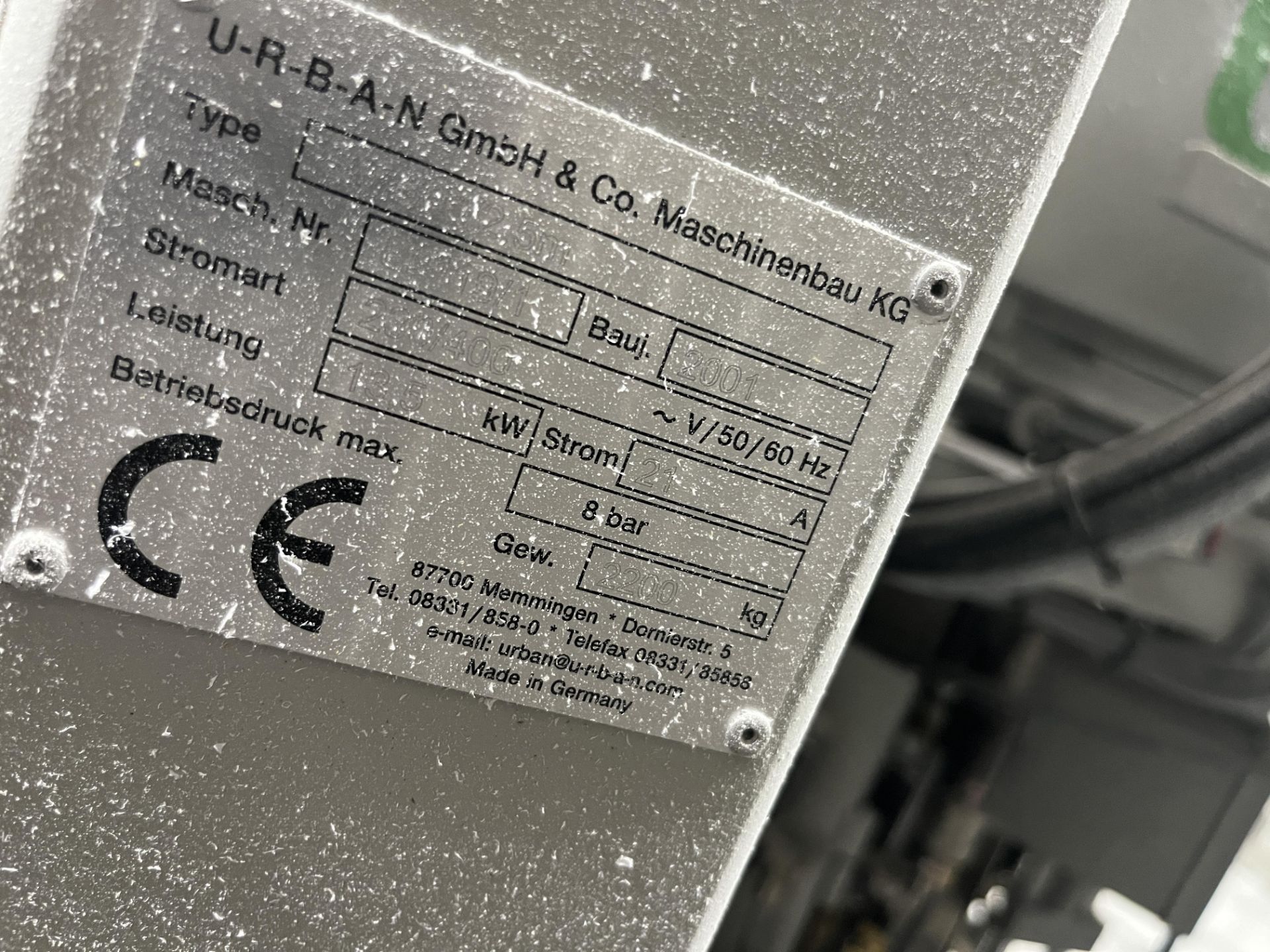 FT20 Urban SV800/2.5m CNC 2 Head Automatic Horizontal Corner Cleaner Serial No. 80119/2 (2001) &amp; - Image 3 of 6