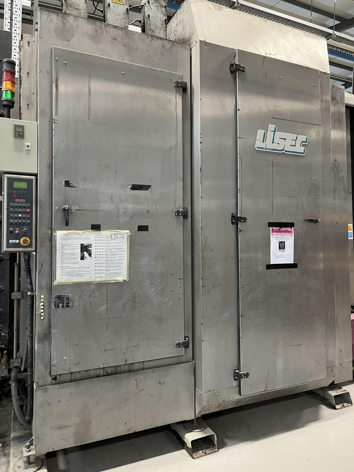 IG LINE 1 - Upgraded in 2014 1 x Lisec RTL-20VN Glass Washer Serial No. 312-023992 (2004) 1 x Soft - Image 3 of 29