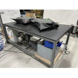 Bassra Machine Tools Auto Suction and Blow Flotation Table Serial No. BMT-6560-15567 (2017)