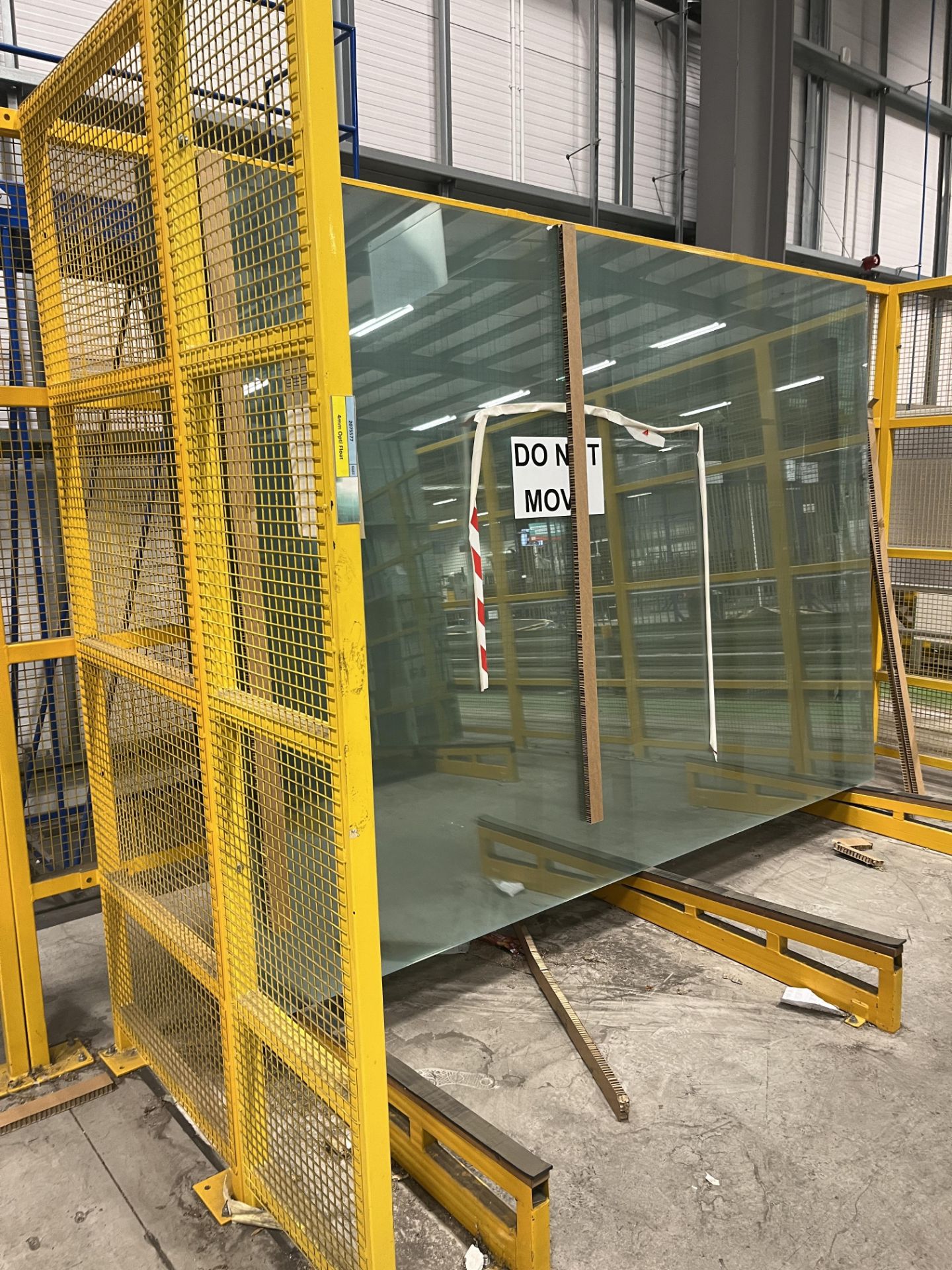 5, Caged Steel L Shaped Glass Racks, each circa 4.1m Wide x 2.5m High &amp; contents to Include Appr - Image 5 of 5