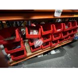 1, Single shelf of B JM machining/cutting centre various assorted spares. Includes motors, cylinders