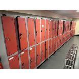 30, 2 Compartment Steel Lockers