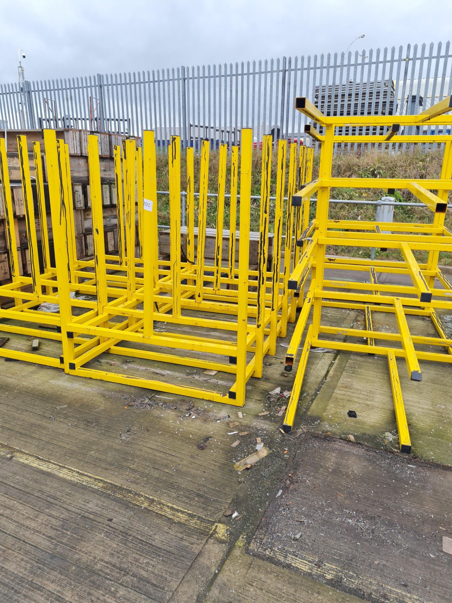 4 Welded Steel Stock Racks