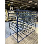 Steel 7 Tier storage bin / component storage rack