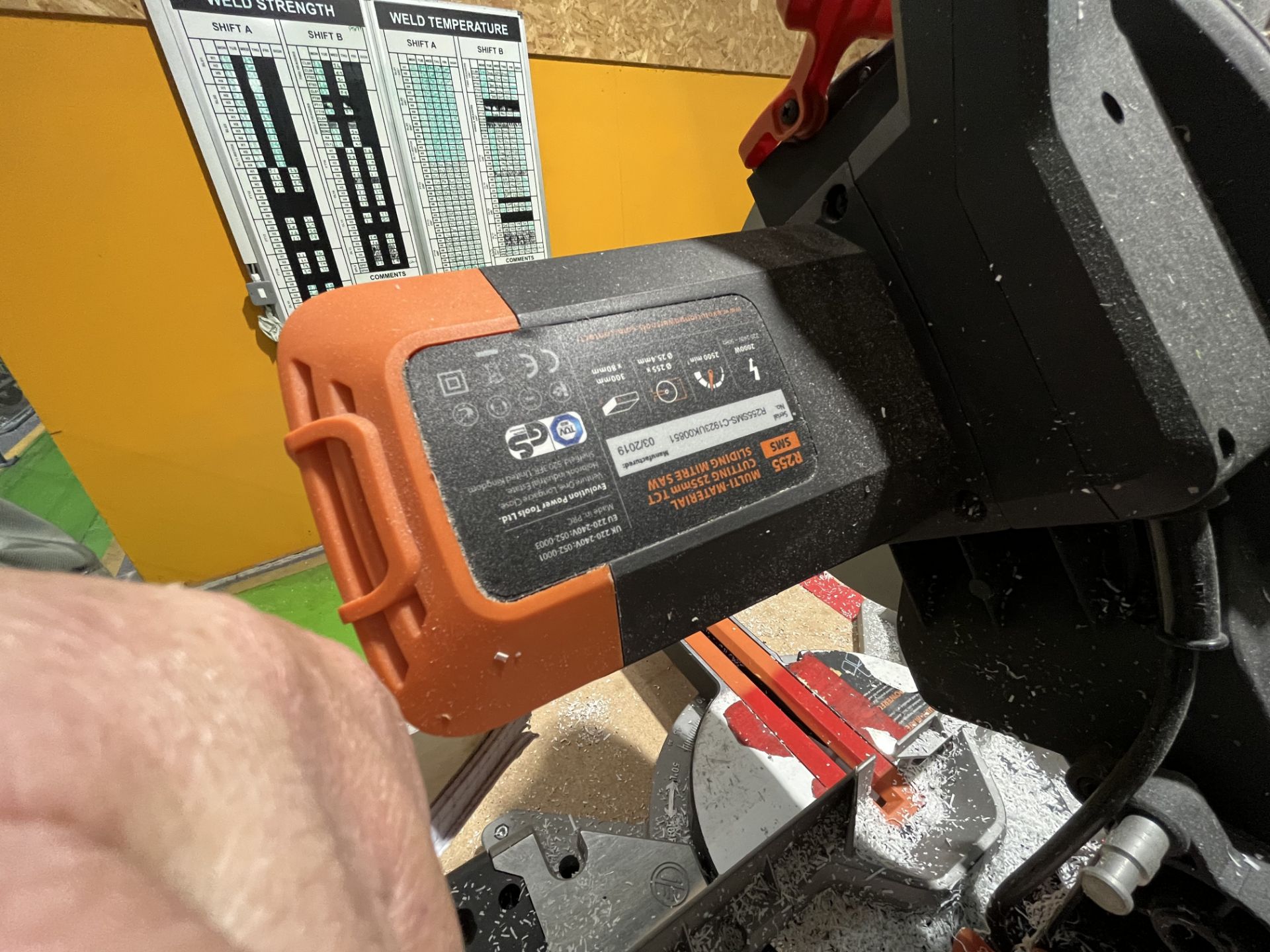 SL04 Evolution R255 Sliding Mitre Saw (2019) - Image 2 of 2