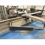 Robland Z320 Sliding Panel Saw BenchPlate Not Visible