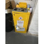 Metal COSHH Cabinet And Contents