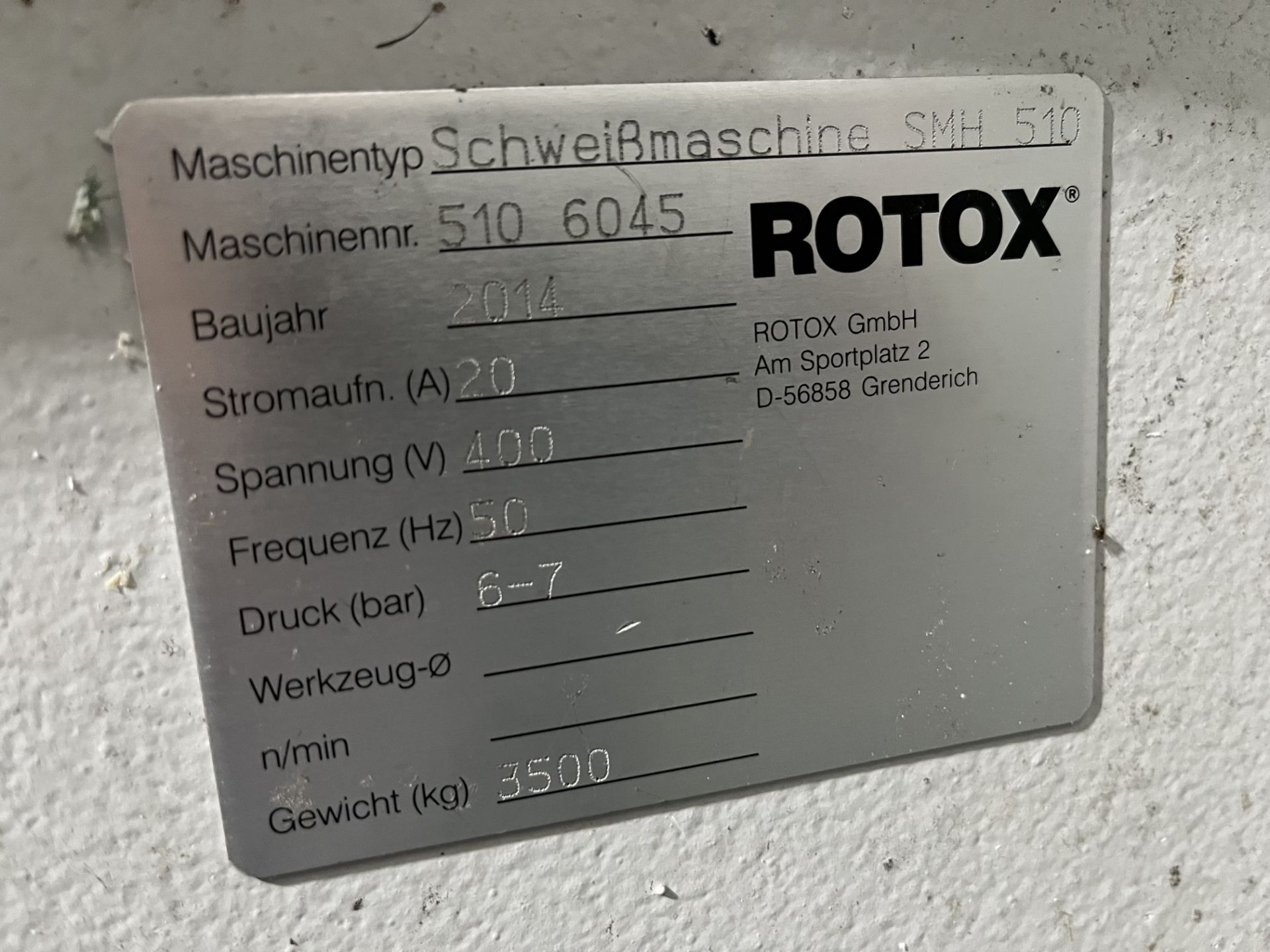 Rotox High Speed CNC Welding and Cleaning Sash Line Comprising: 1 x Rotox 6045 Horizontal Quad Welde - Image 4 of 13