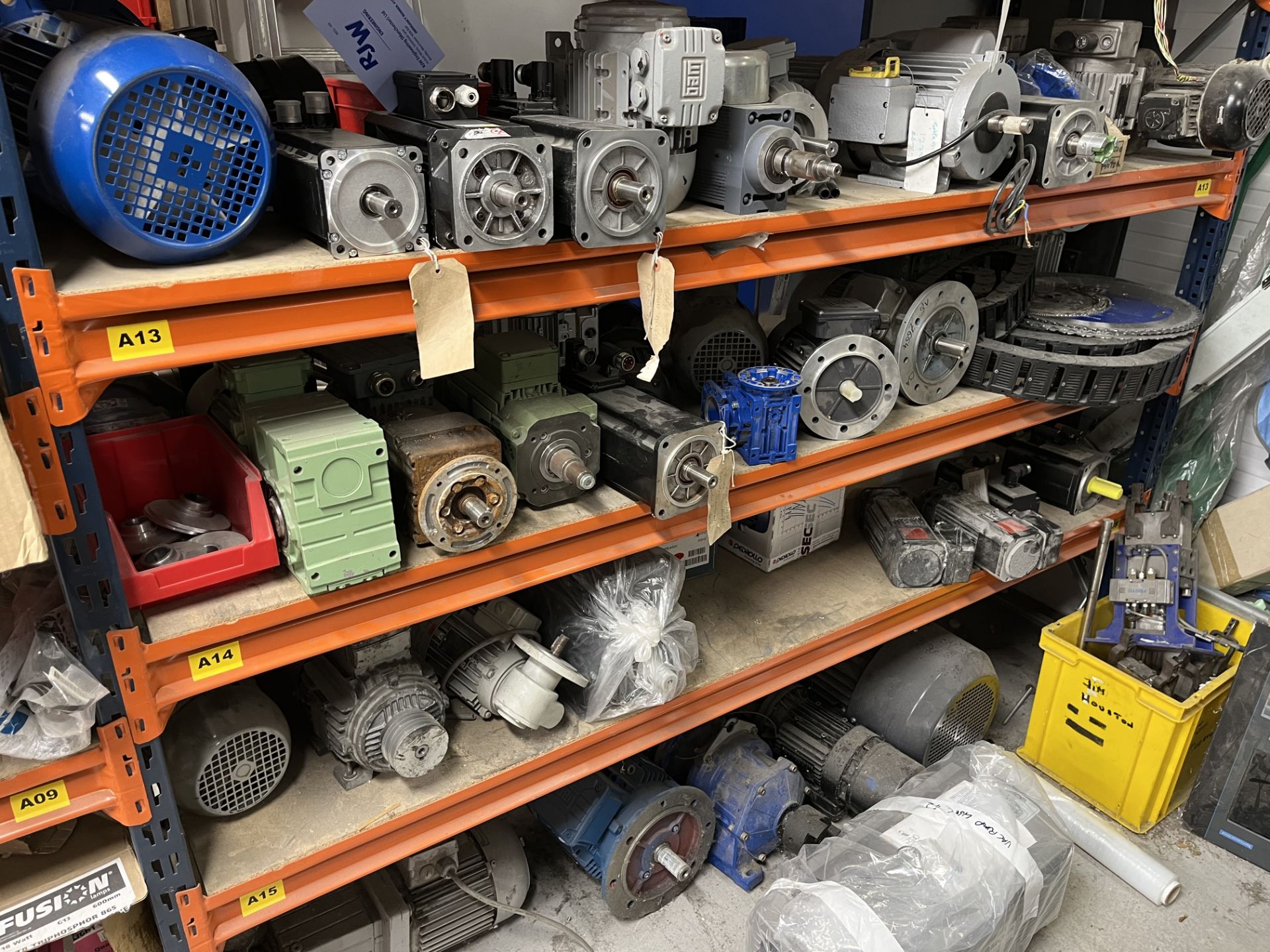 1, Assorted new and reconditioned motors and gearboxes - Image 3 of 8