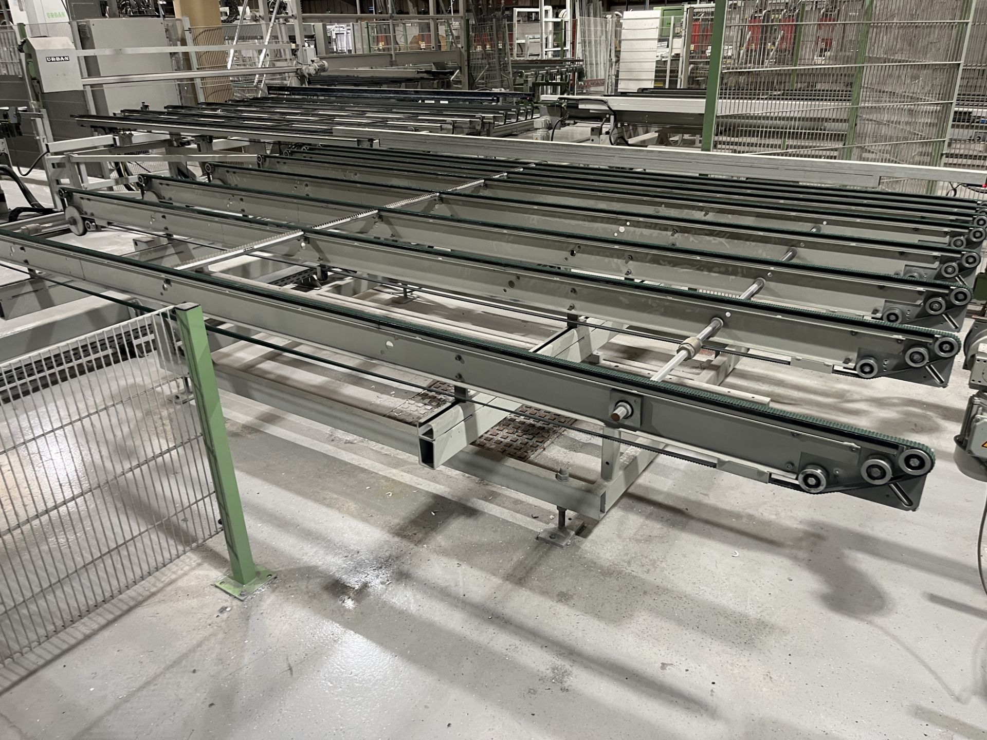 Urban TBA-F 26/38 Transfer Conveyor, Serial No. 2240 (2008). Please note, this lot is also part of a