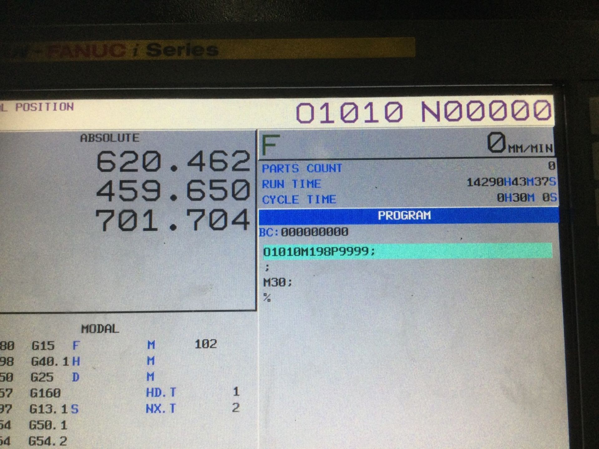 Doosan DNM6700 3-Axis Vertical Machining Centre With Fanuc I-Series Control - Bild 4 aus 4