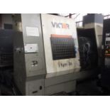 Victor VTURN 36 Horizontal CNC Lathe With Fanuc Series Ot Control