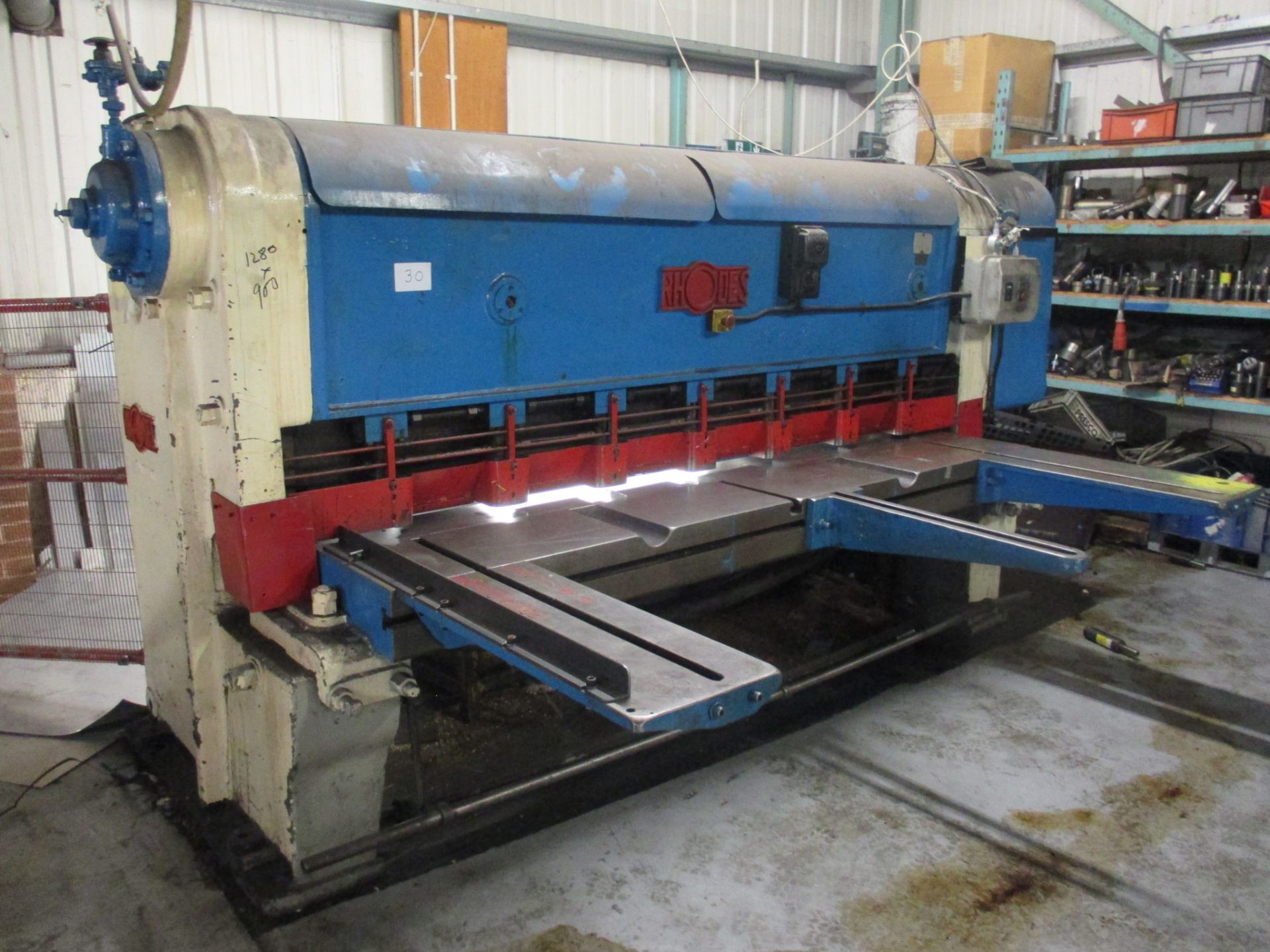 1: Rhodes Hydraulic Guillotine