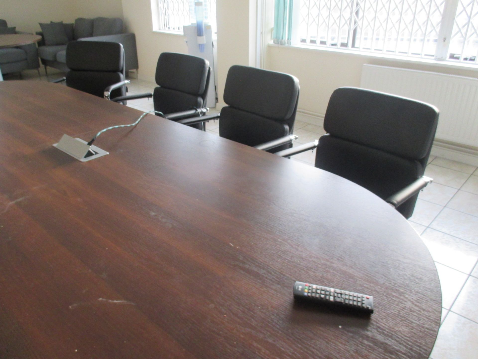 1: Contents of Boardroom 2 to Include Furniture and Flatscreen TV - Image 6 of 7