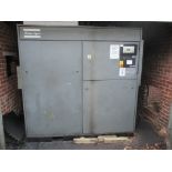 1: Atlas Copco GA55 Packaged Air Compressor,and Vertical Air Rec, 7.5 Bar. Year of Manufacture: 1997