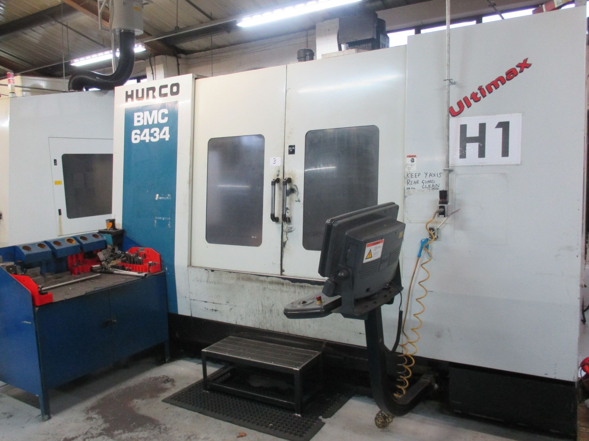 1: Hurco BMC6434 CNC Vertical Machining Centre. Year of Manufacture: 1999. No Spindle - Image 2 of 8