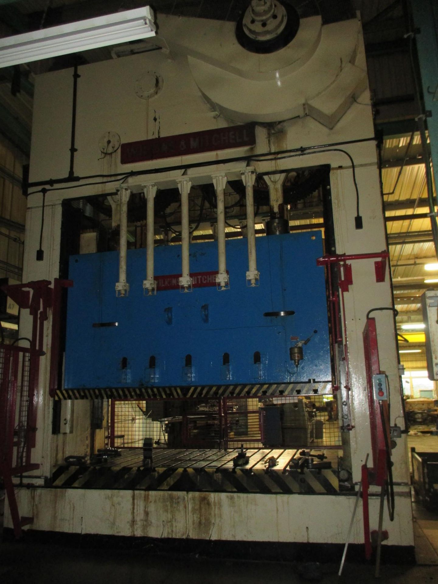 1: Wilkins & Mitchell S4-400-108-60 400 Ton Double Sided Power Press. Serial Number: 3306. - Bild 3 aus 5