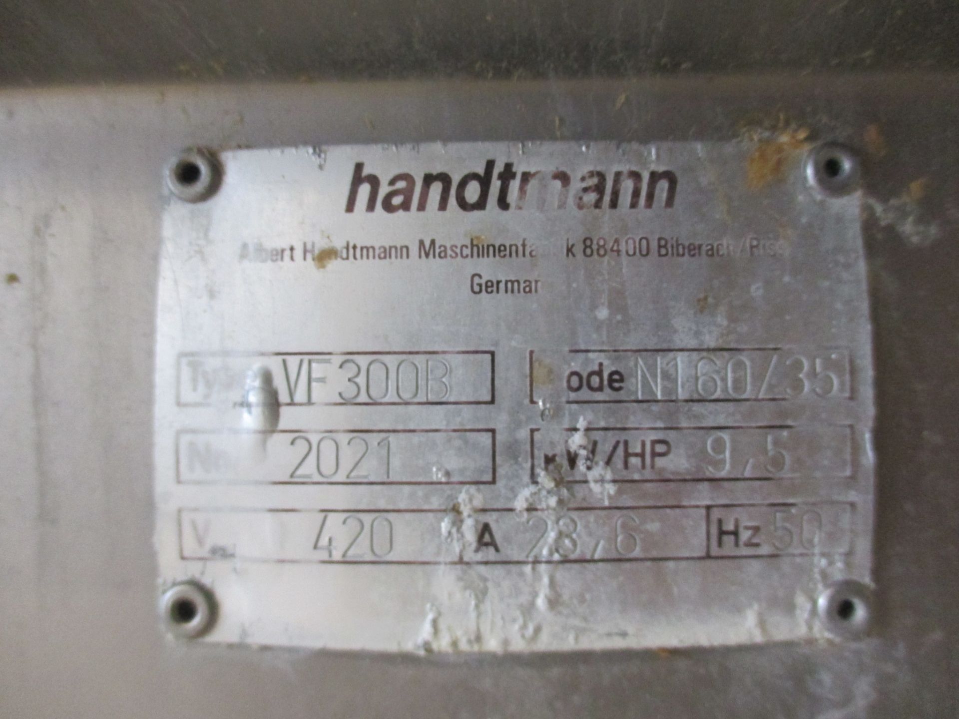 1: Handtmann VF 300 Vacuum Filler. Needs Pump - Image 3 of 3