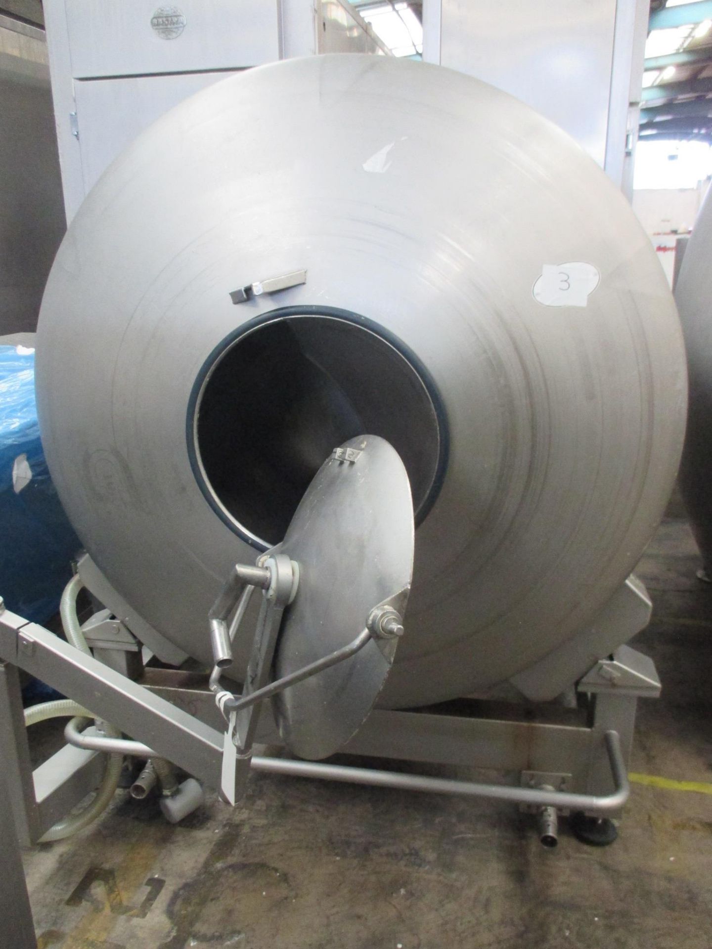 1: Dorit VV6 1400 Vacuum Tumbler, to Include Control Panel, 2,800l