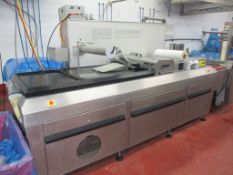 1: Ross Inpack S45 3-Lane Pre-Formed Tray Sealer with Dimitro Meaux 300kg Lift (2001) LOCATED IN W