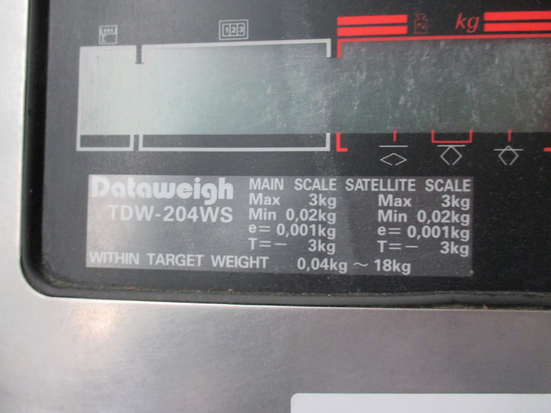 1: Yamato AJA TDW 204W 12-Station Stainless Platform Scale - Image 2 of 2