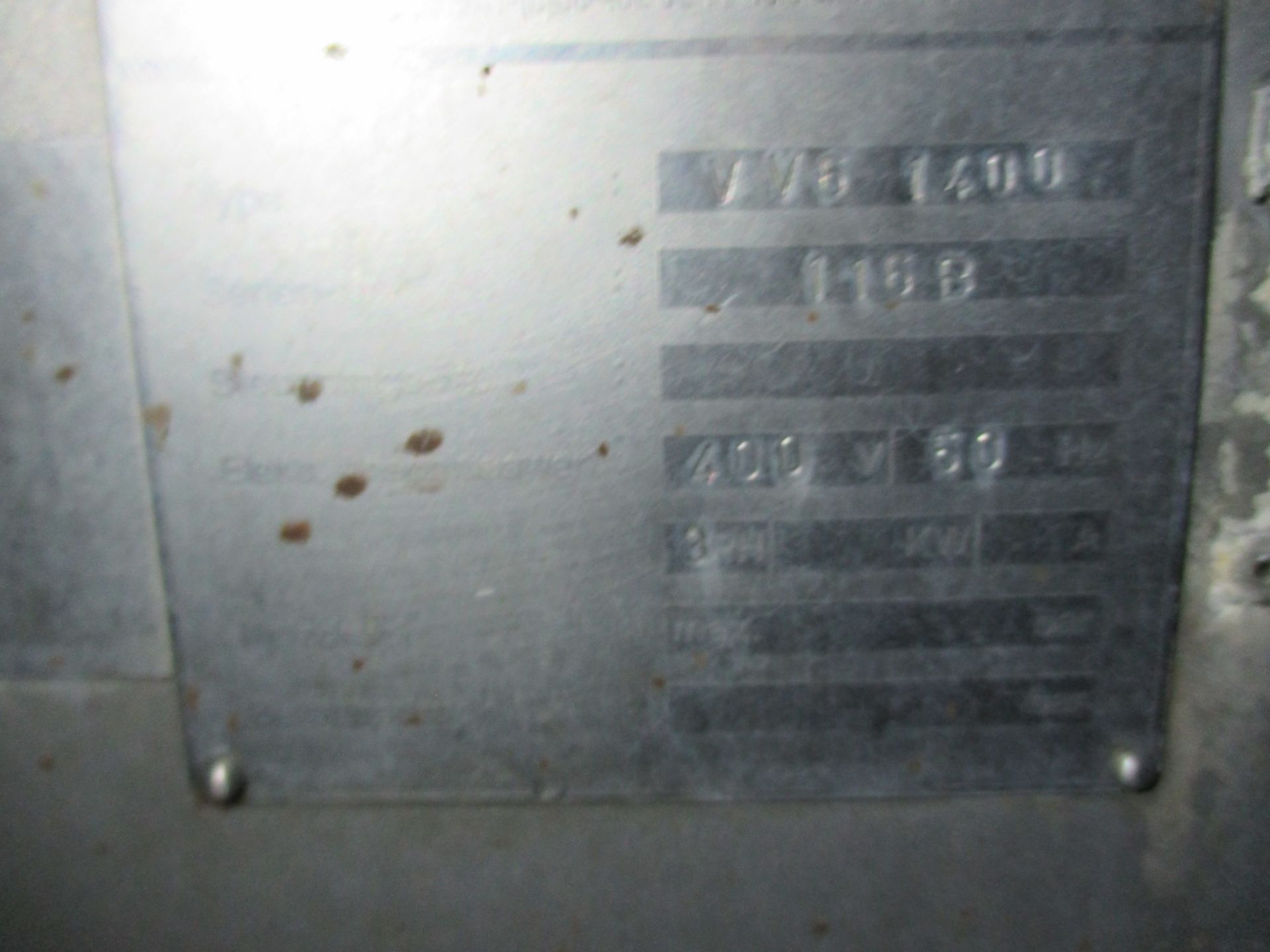 1: Dorit VV6 1400 Vacuum Tumbler, to Include Control Panel, 2,800l - Image 3 of 3
